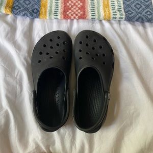 Black Crocs